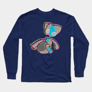 Glitched aPuddle Long Sleeve T-Shirt